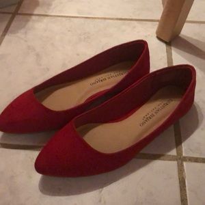 Christian Siriano red flats